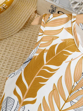 Girls Mustard Top & Pants Set | Kids Stylish Co-Ord Outfit