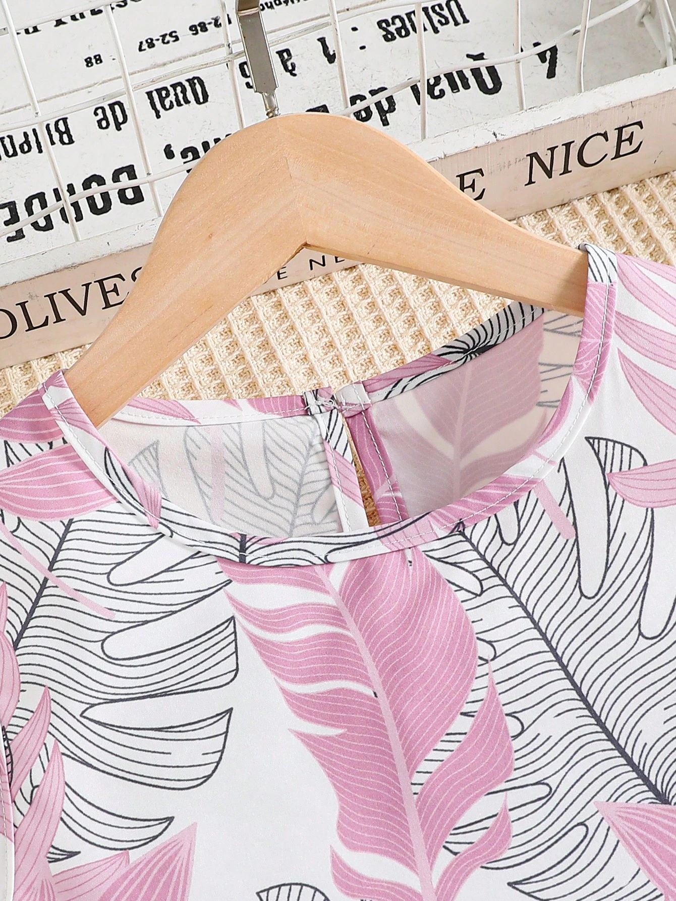 Girls Pink Top & Pants Set | Kids Stylish Co-Ord Outfit