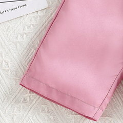 Girls Pink Top & Pants Set | Kids Stylish Co-Ord Outfit